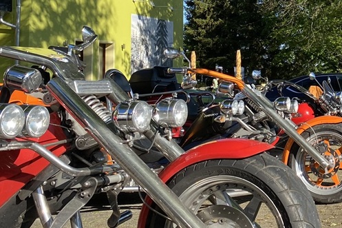 Motorrad Talblick